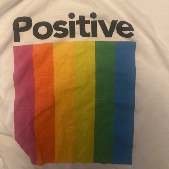 SUB_URBAN RIOT Positive  Short Sleeve Crewneck Loose Fit Graphic Tee - Picture 4 of 8